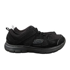 Skechers Shoes Womens 7.5 Athletic Trainers Lite Weight Wide Fit Sneaker Comfort